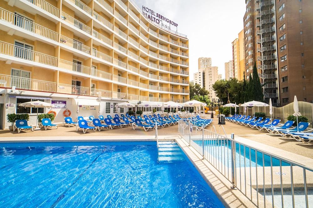 Hotel Servigroup Rialto Benidorm Bagian luar foto