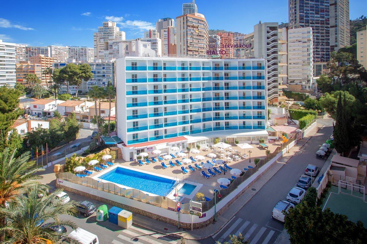 Hotel Servigroup Rialto Benidorm Bagian luar foto